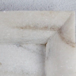 White Marble Tray | Hand Carved Assorted  Debra Hall Lifestyle