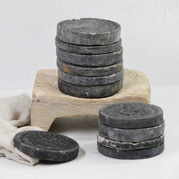 Stone Biscuit Mold | Vintage Soapstone Plate-Coaster