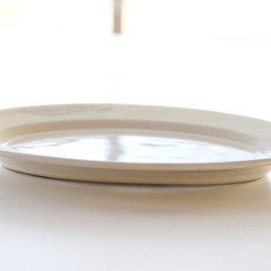 Antique Ironstone Platter  | Large Oval Plate
