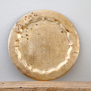 Moroccan Brass Tray