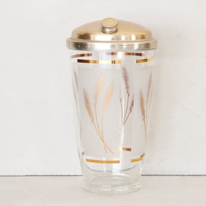 Gold Frosted Cocktail Shaker | Barware
