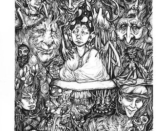 Reunión Seelie 8.5x11 Impresión firmada