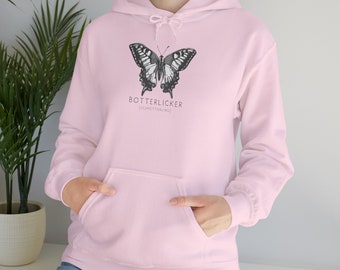 Botterlicker - Schmetterling - Plattdeutsch Kapuzenpullover - Unisex Hoodie Sweatshirt