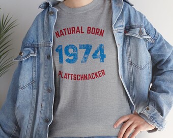 Natural Born Plattschnacker - Plattdeutsch T-Shirt