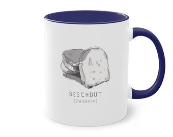 Beschüüt - Zwieback - Tasse - Plattdeutsch - Mug