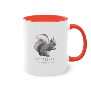 Katteeker Eichhörnchen Tasse Plattdeutsch Mug Bild 7