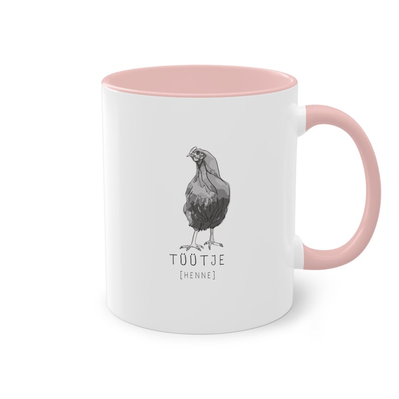 Tüütje Huhn Tasse Plattdeutsch Mug Bild 6