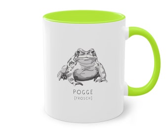 Pogge - Frog - Cup - Low German - Mug