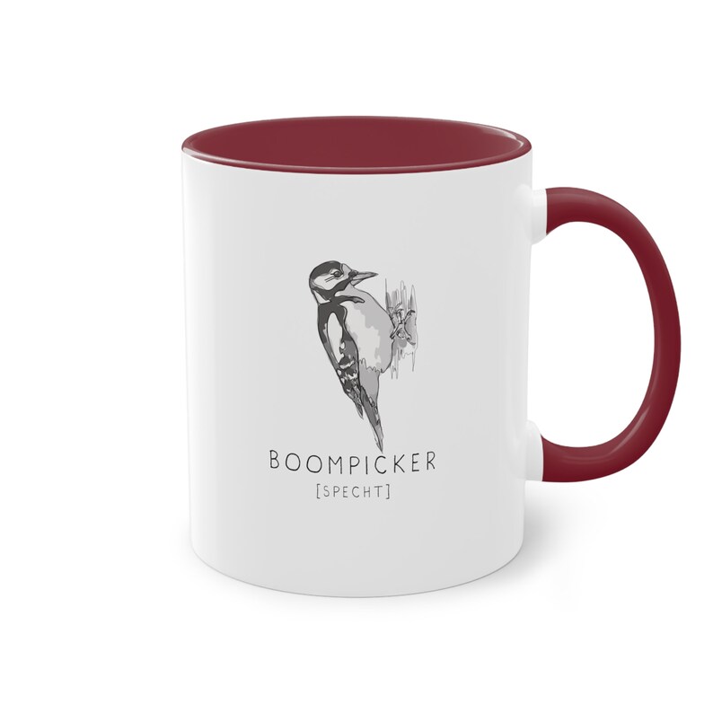 Boompicker Specht Tasse Plattdeutsch Mug Bild 4