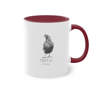 Tüütje Huhn Tasse Plattdeutsch Mug Bild 5