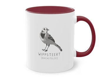 Wippsteert - Bachstelze - Tasse - Plattdeutsch - Mug