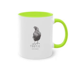 Tüütje Huhn Tasse Plattdeutsch Mug Bild 4