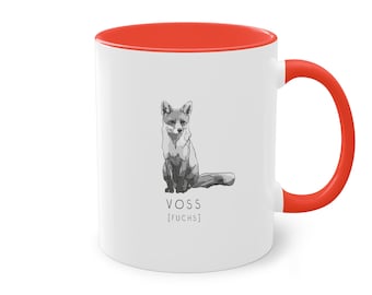 Voss - Fuchs - Tasse - Plattdeutsch - Mug