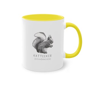 Katteeker Eichhörnchen Tasse Plattdeutsch Mug Bild 9
