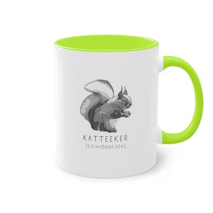 Katteeker Eichhörnchen Tasse Plattdeutsch Mug Bild 4