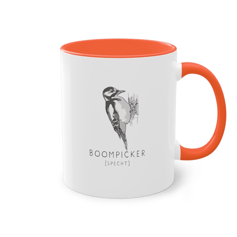 Boompicker Specht Tasse Plattdeutsch Mug Bild 5