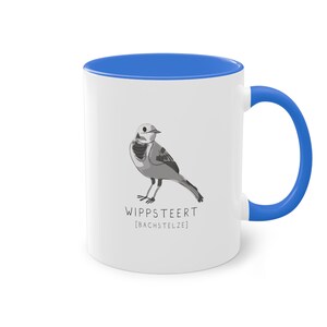 Wippsteert Bachstelze Tasse Plattdeutsch Mug Bild 8