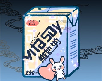 VITASOY DRINK STICKER I bunny edition