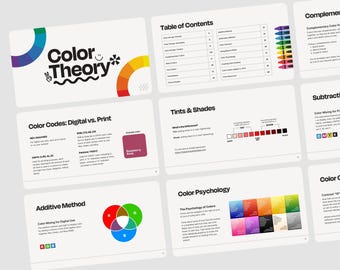 Color Theory Mini Masterclass E-Book | How to Use Color Like A Pro