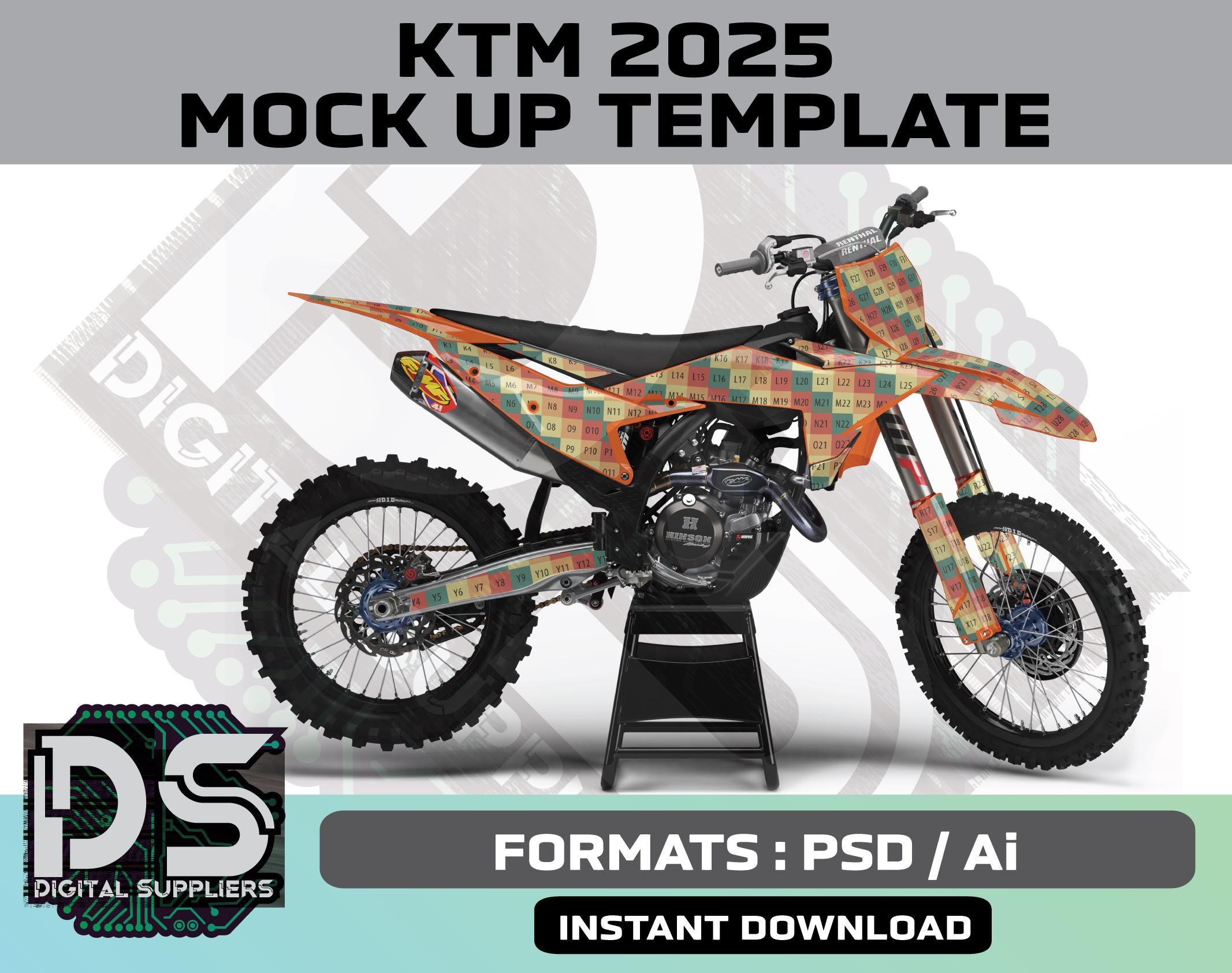 Kit déco Moto, Motocross, Supermotard