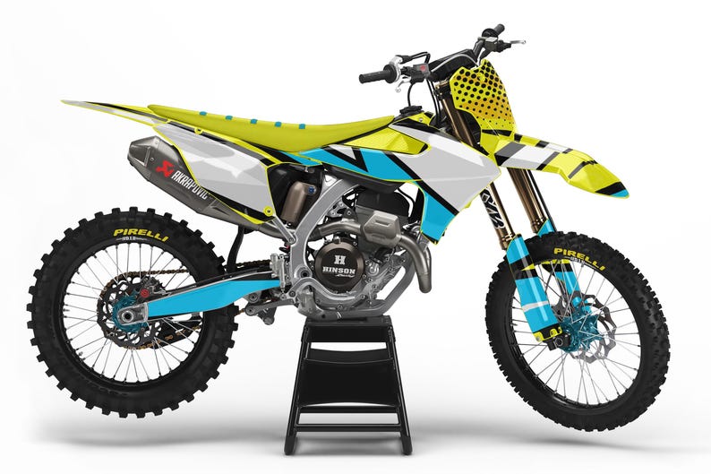 Tmx Motorcycle Vector Triumph TF Mock up Templates for Custom Motocross Sticker Graphic Kit ...