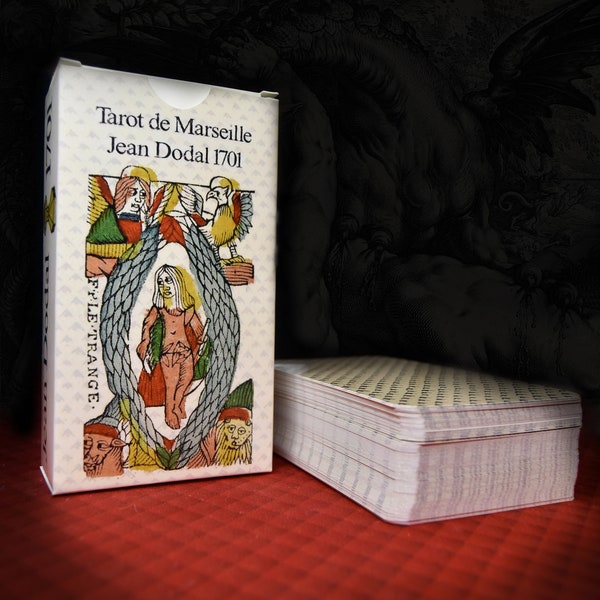 Tarot de Marseille : Jean Dodal 1701, facsimile BNF, 78 cards