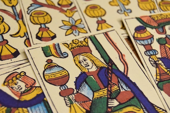 Jean Noblet 1650 - Tarot of Marseille - 78 Cards - Restored