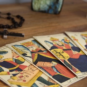 Tarot de Marseille: Jean Payen 1743, restauriertes Faksimile, 22 Karten [New Artisan Edition]
