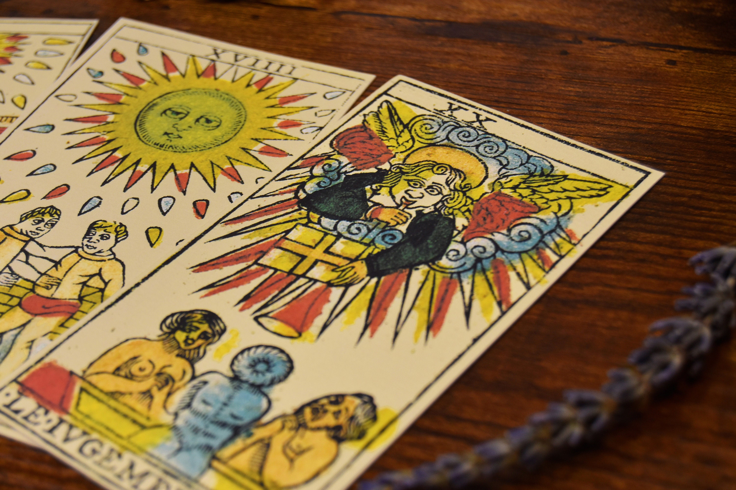 Tarot of Marseille: Claude Valentin & Guillaume Dubesset [HANDMADE