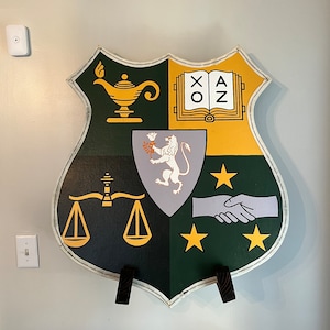 Battle Grade Lambda Chi Alpha Shield