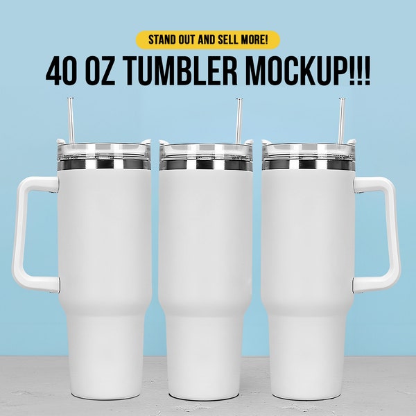 40oz Tumbler Canva Smart Mockup Etsy
