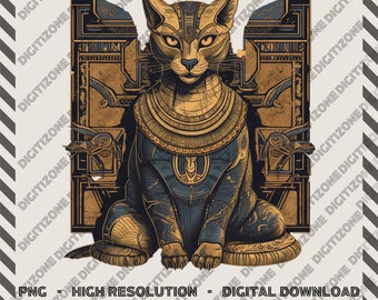 アメコミ　絶版　1974　グレイブスと幽霊　古代エジプト　聖なるネコ 古代エジプトの猫の神のクリップアートベクターグラフィック