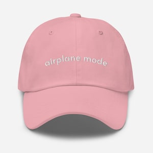 Airplane Mode Embroidered Dad Hat