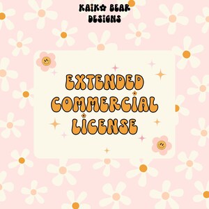 Extended Commercial License for ONE Digital File