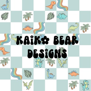 Dinosaur seamless files boy pattern summer digital file rainbow seamless checkered seamless checkerboard Dino seamless retro surface pattern