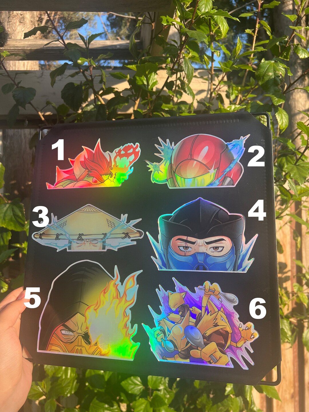 Holographic Stickers , Car Decal , Laptop Stickers , Mortal Kombat ...