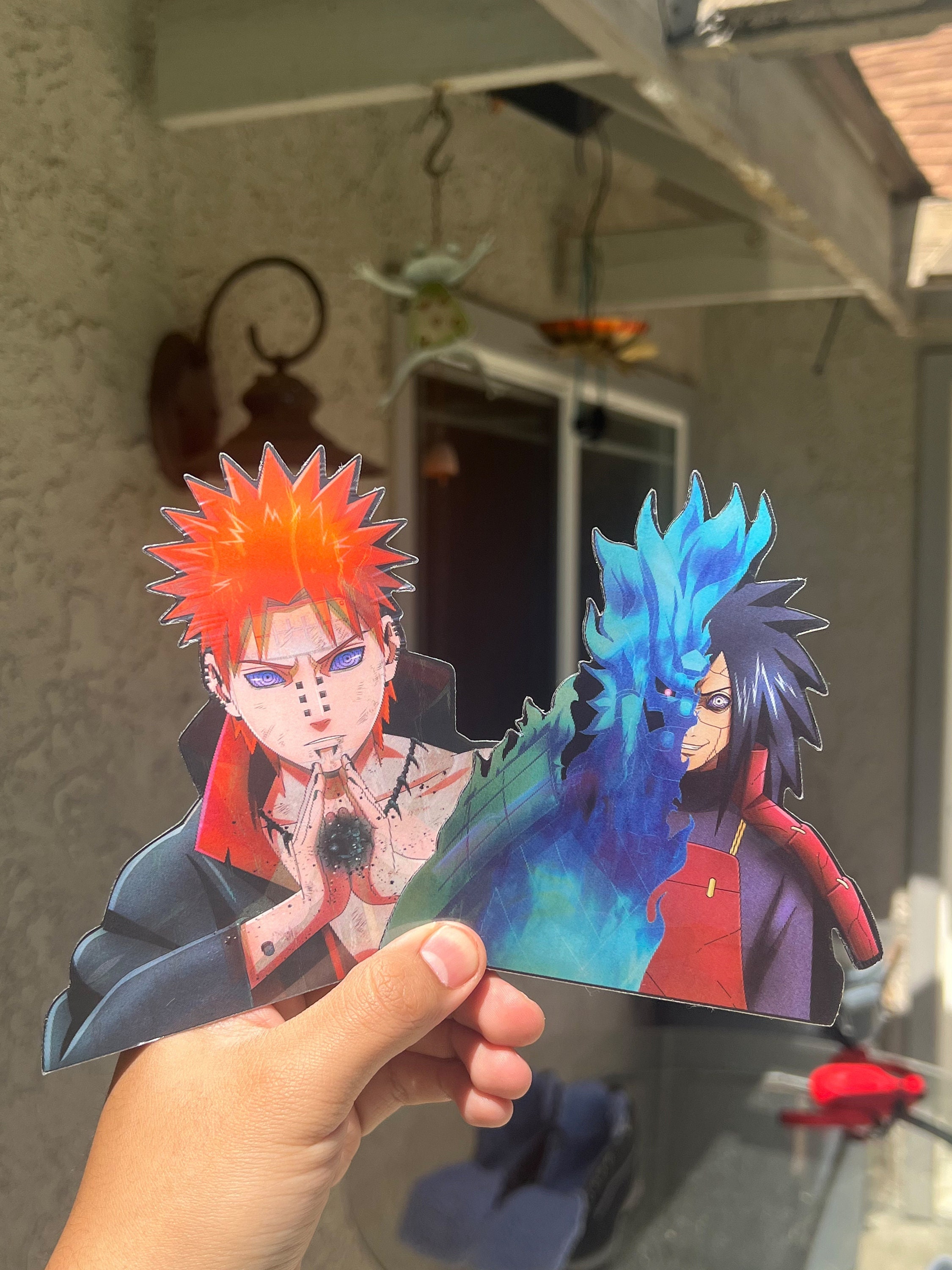 HOLO GAARA NARUTO PEEKER STICKER ANIME CAR STICKER