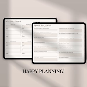 Digitale Planner Ongedateerd, GoodNotes Planner, iPad & Android Planner, Digitale Kalender, Dagelijks, Wekelijks, Maandelijks 2024 Ongedateerd Notability Planner afbeelding 10