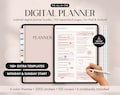 Digital Planner, Undated iPad & Android Planner Bundle, GoodNotes Calendar, Daily Weekly Monthly Journal with Stickers, Notebooks 2026 2027