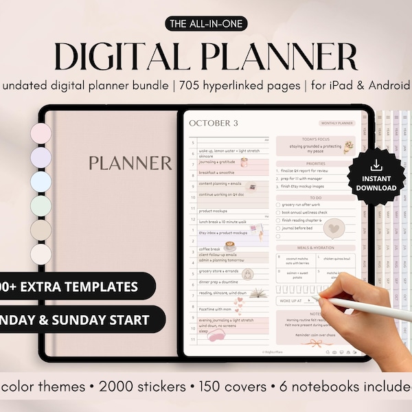 2026 2027 agenda planner - Etsy Portugal