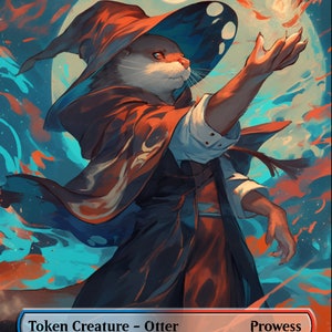 Foilforest Animals Proxy Tokens rabbit, Otter, Fish, Food for Magic ...