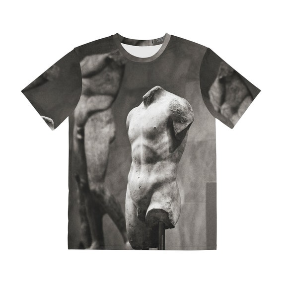 All Over Print Tee Shirt Male Nude Sculpture, Marble Torso of a Youth the  MET Museum 