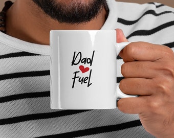 Father Gifts For Cofee Lover Dad | Tea Mug For His Birthday | Anniversary Gift For Coffeeholic Dad | Gift Ideas For Father's Day | Dad Fuel