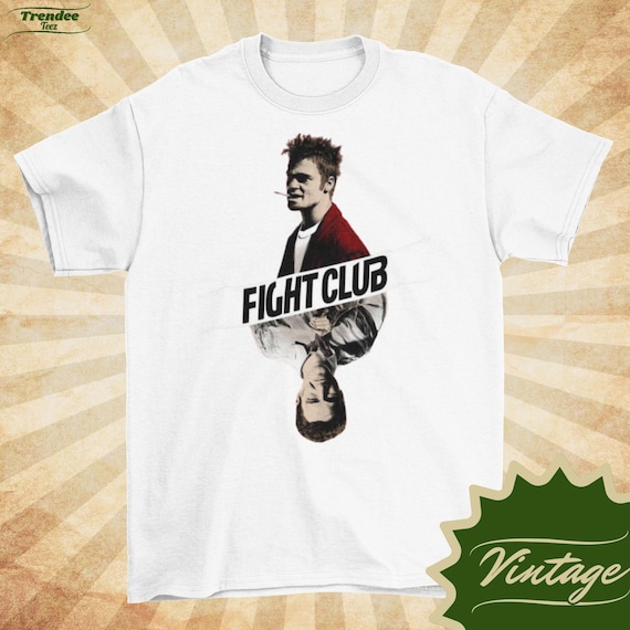 FIGHTCLUB - Vintage Style Natural Crewneck T-shirt - Unisex FIGHTCLUB - Vintage Style Natural Crewneck T-shirt - Unisex