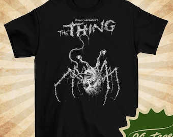 The Thing - John Carpenter - Horror Sci Fi Vintage Style Unisex Tee