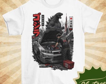 R34 Godzilla - JDM Graphic Unisex Crewneck T-shirt