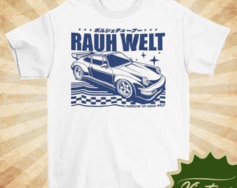 Vintage Style Porsche 911 T-Shirt: RWB Car Graphic Tee