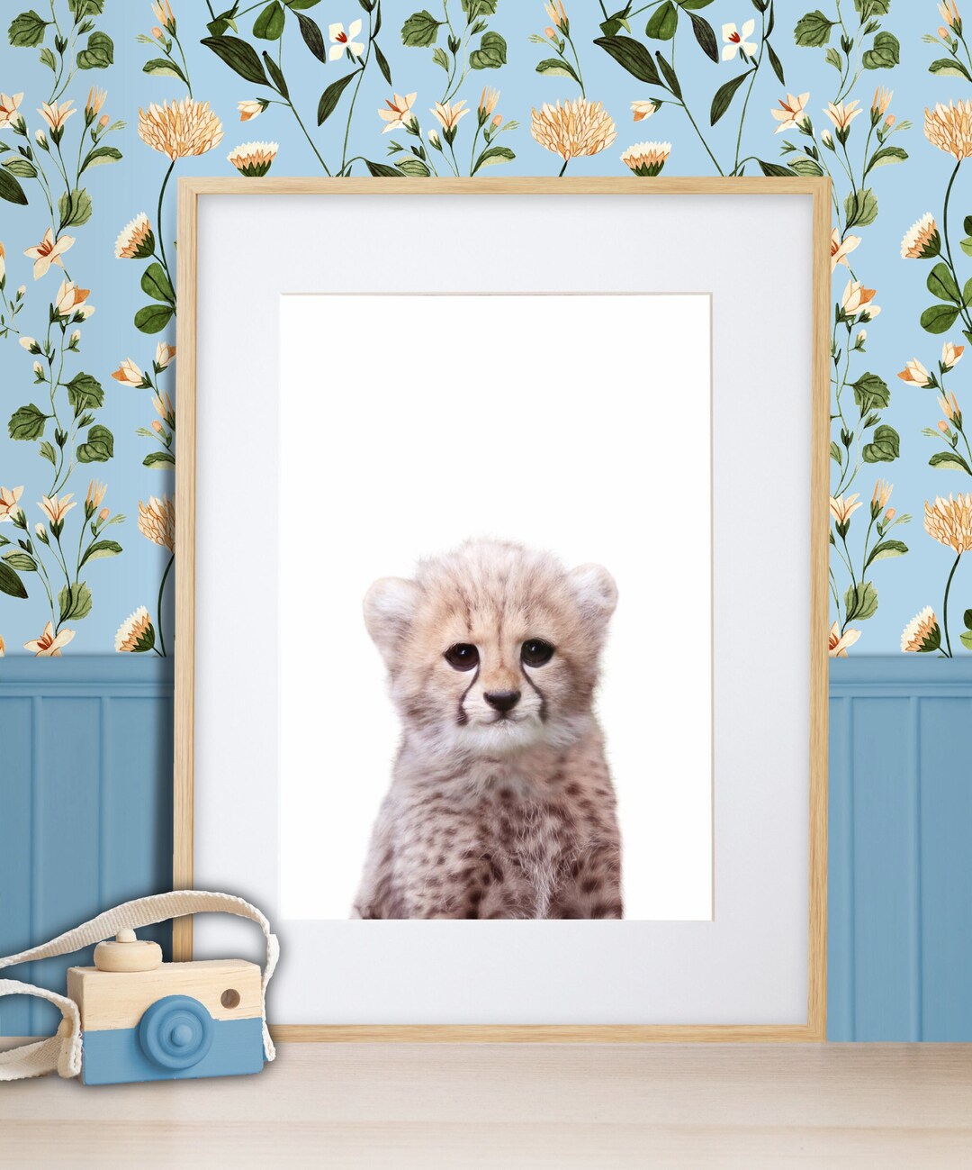 PRINTABLE Baby Animal Cheetah Print - Cheetah Nursery Wall Art - Safari ...