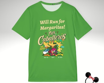 Will Run for Margaritas Tacos Caballeros Jersey / Men's Sports Jersey Wine and Dine 2026