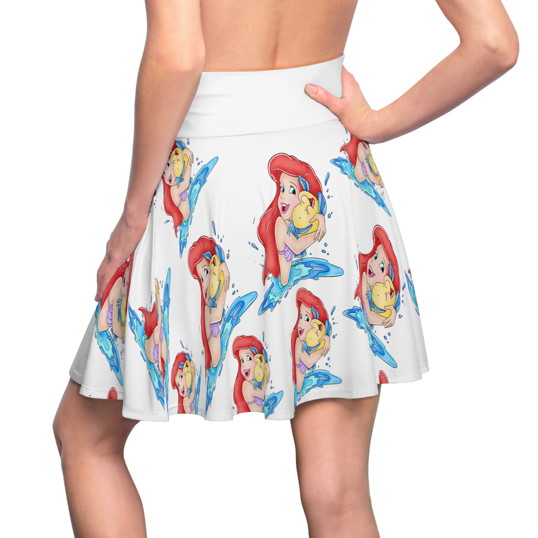 Discover Ariel Princess Half Marathon Women's Skater Skirts